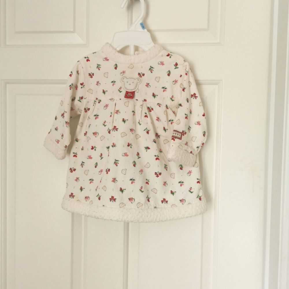 2/$30 Vintage Curdory dress size 6/9 m